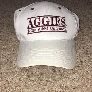 white Texas A&M hat